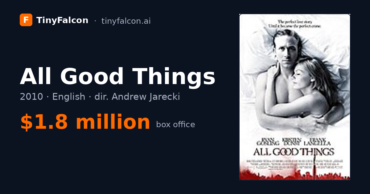 All Good Things