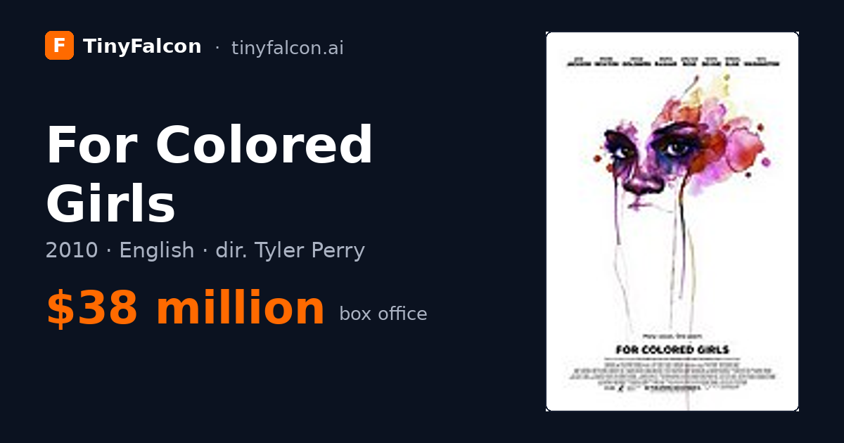 For Colored Girls
