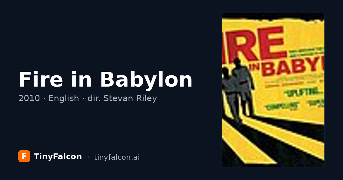Fire in Babylon