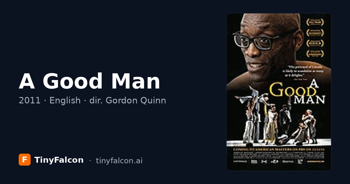 A Good Man