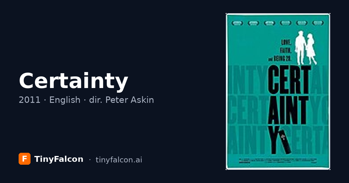 Certainty