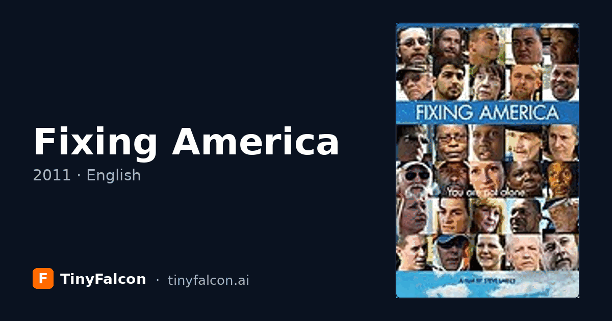 Fixing America