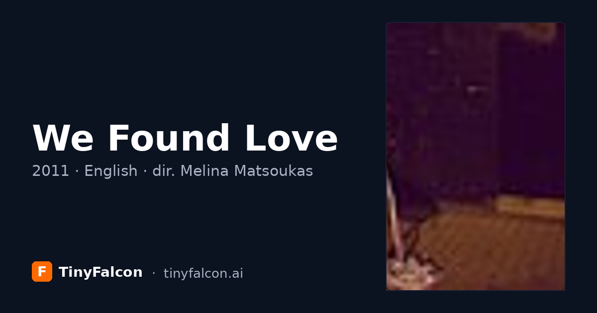 We Found Love