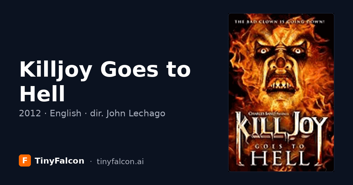 Killjoy Goes to Hell