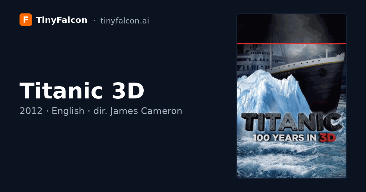 Titanic 3D