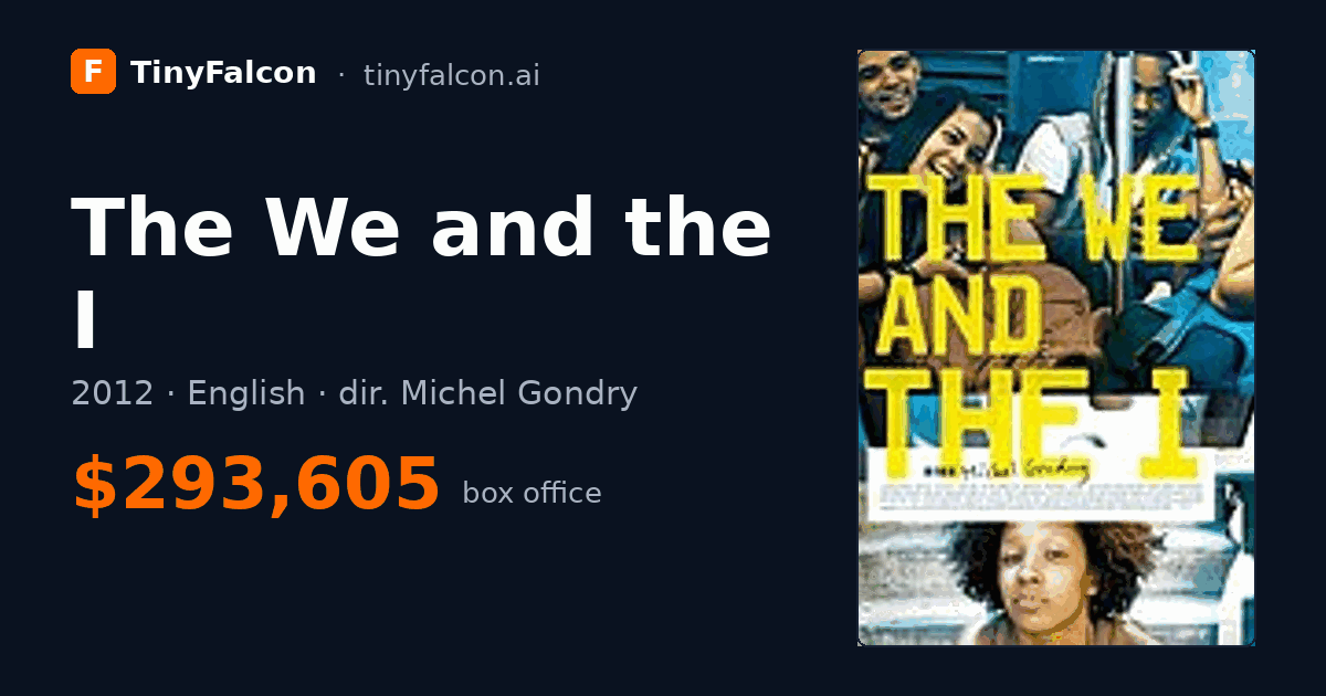 The We and the I