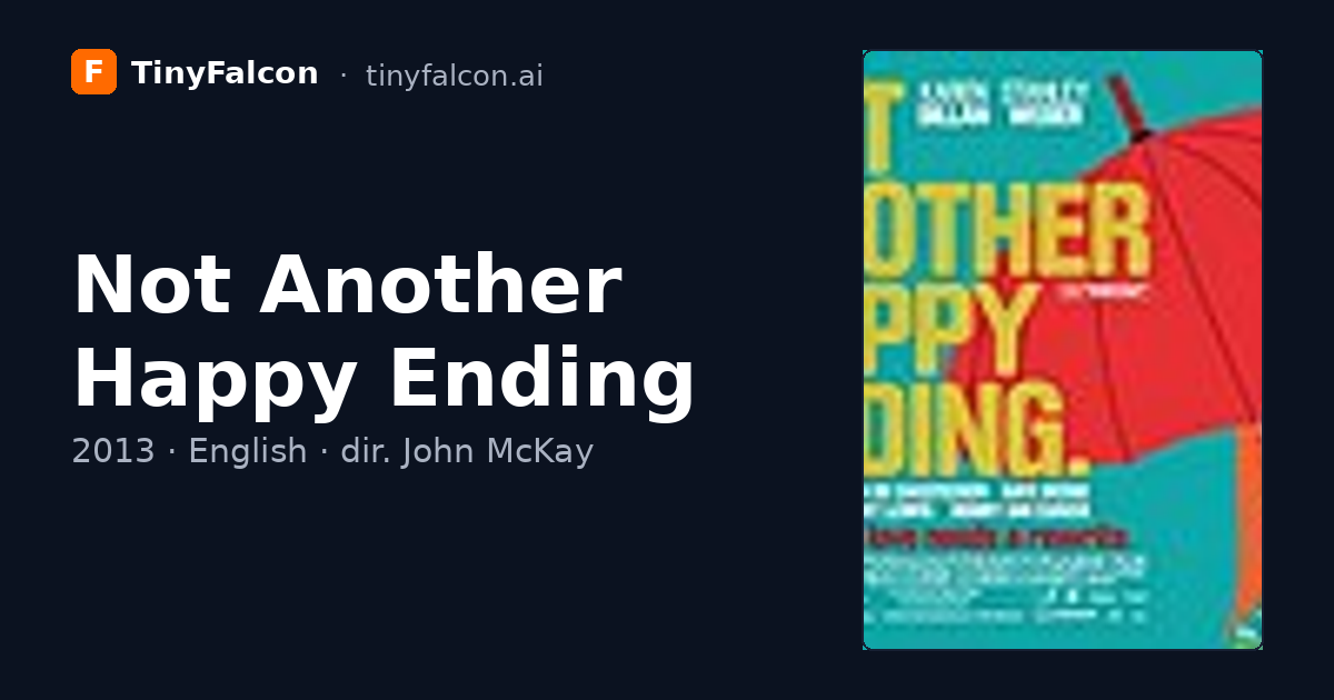 Not Another Happy Ending