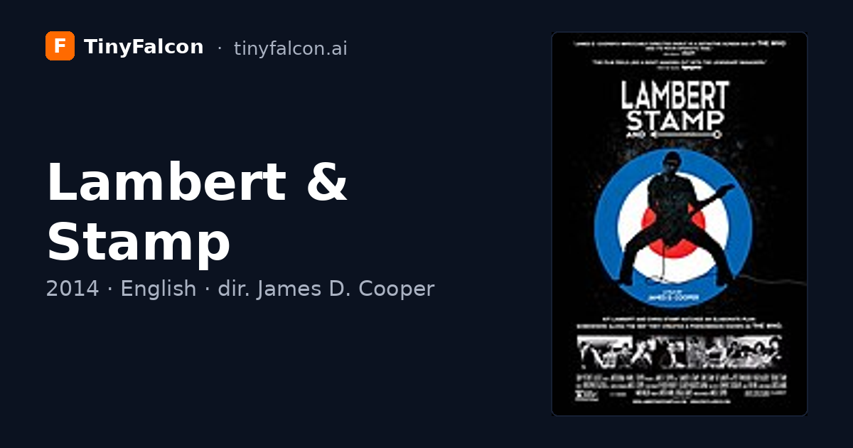 Lambert & Stamp