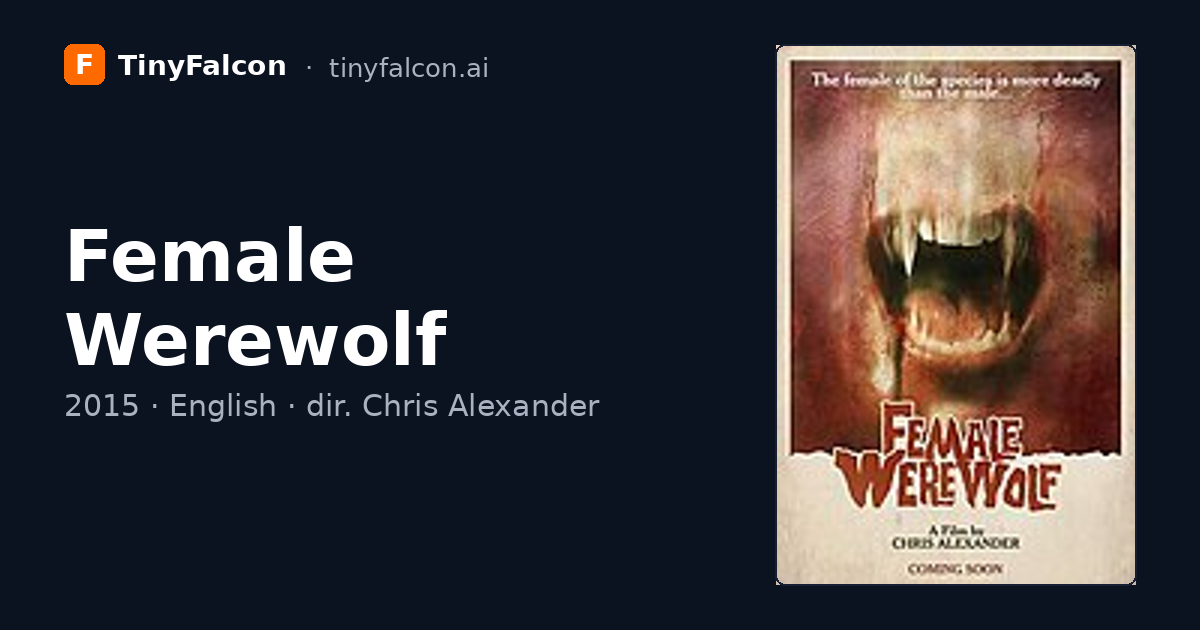 Female Werewolf