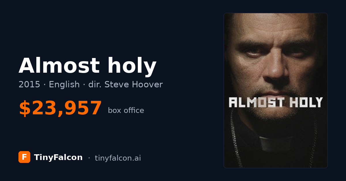 Almost holy