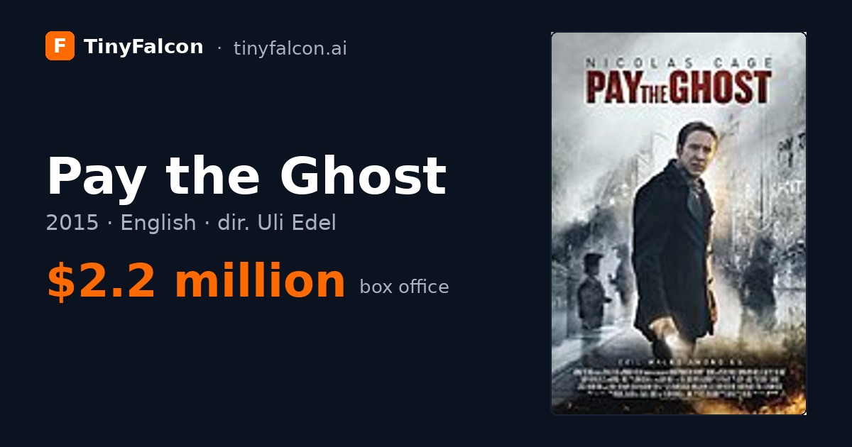 Pay the Ghost