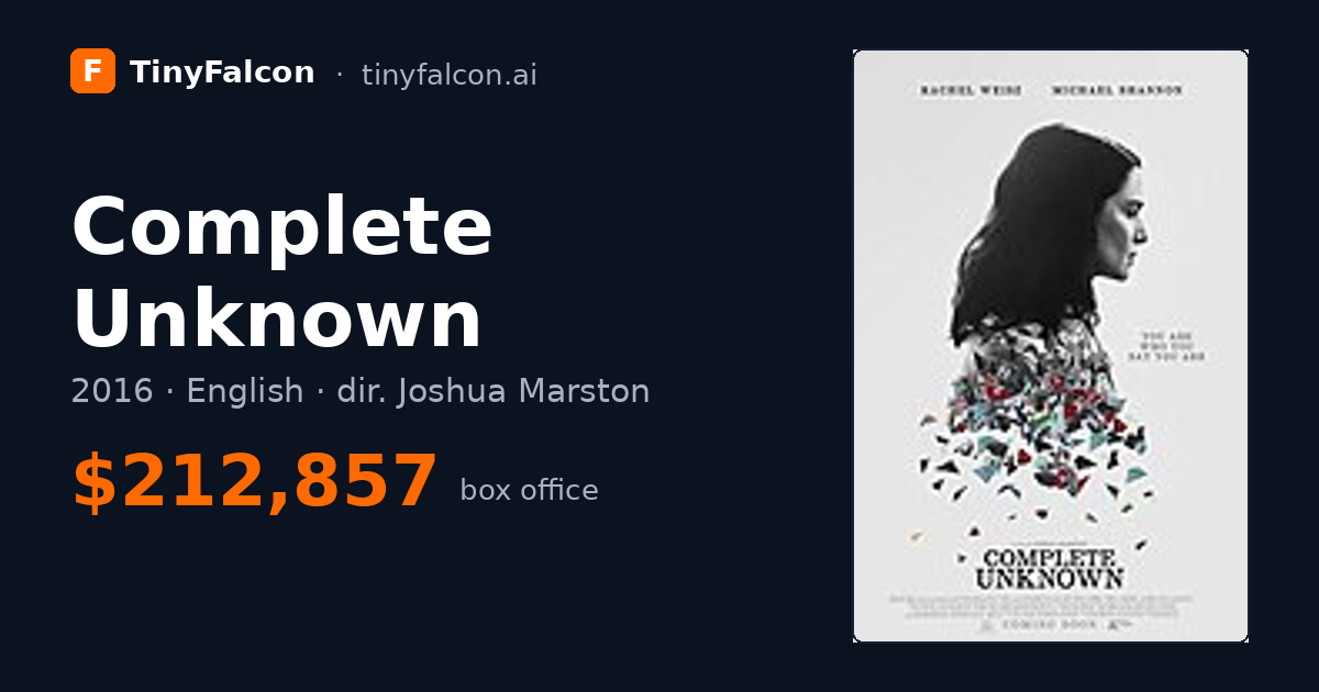 Complete Unknown