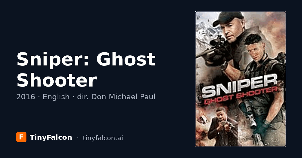 Sniper: Ghost Shooter
