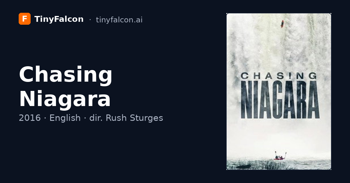 Chasing Niagara