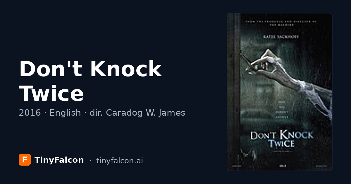 Don't Knock Twice