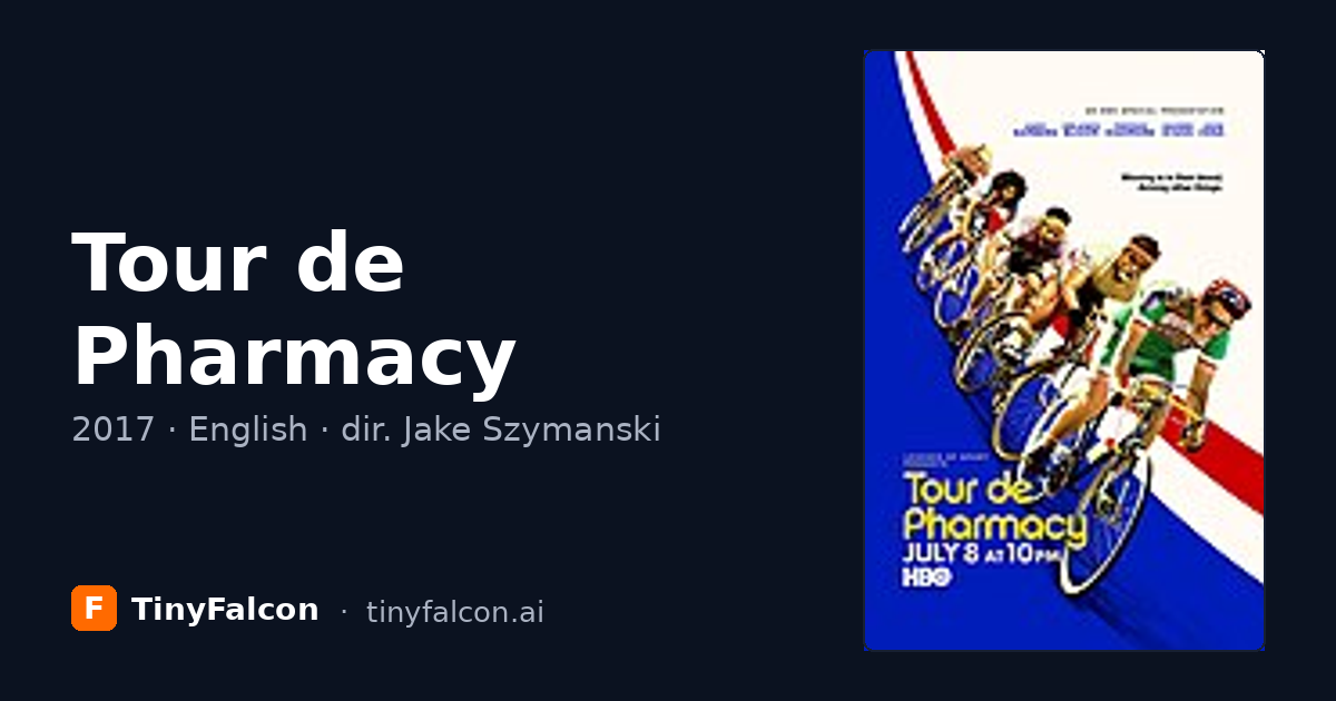 Tour de Pharmacy
