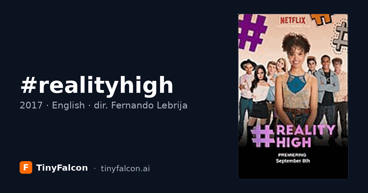 #realityhigh
