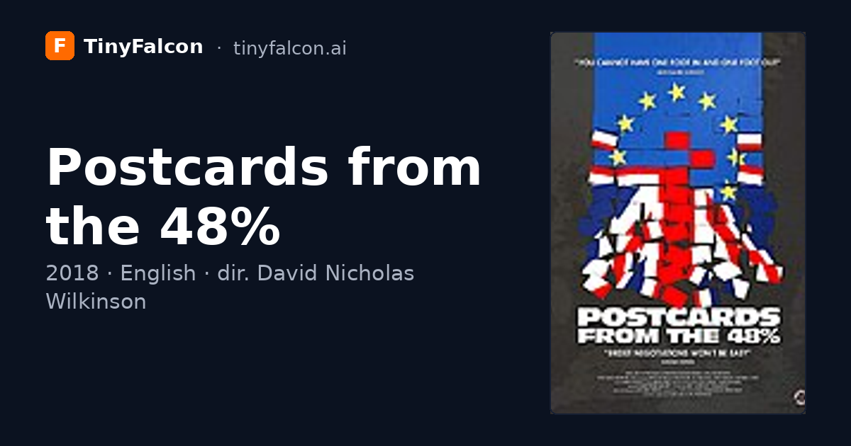 Postcards from the 48%