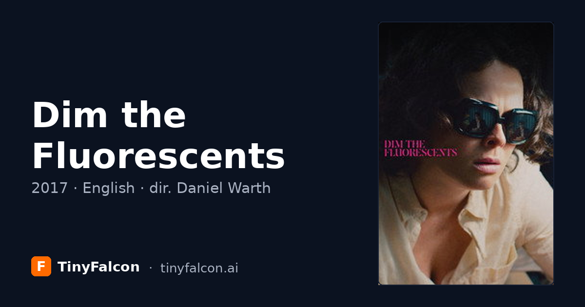 Dim the Fluorescents