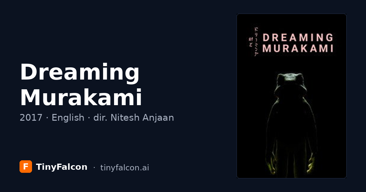 Dreaming Murakami