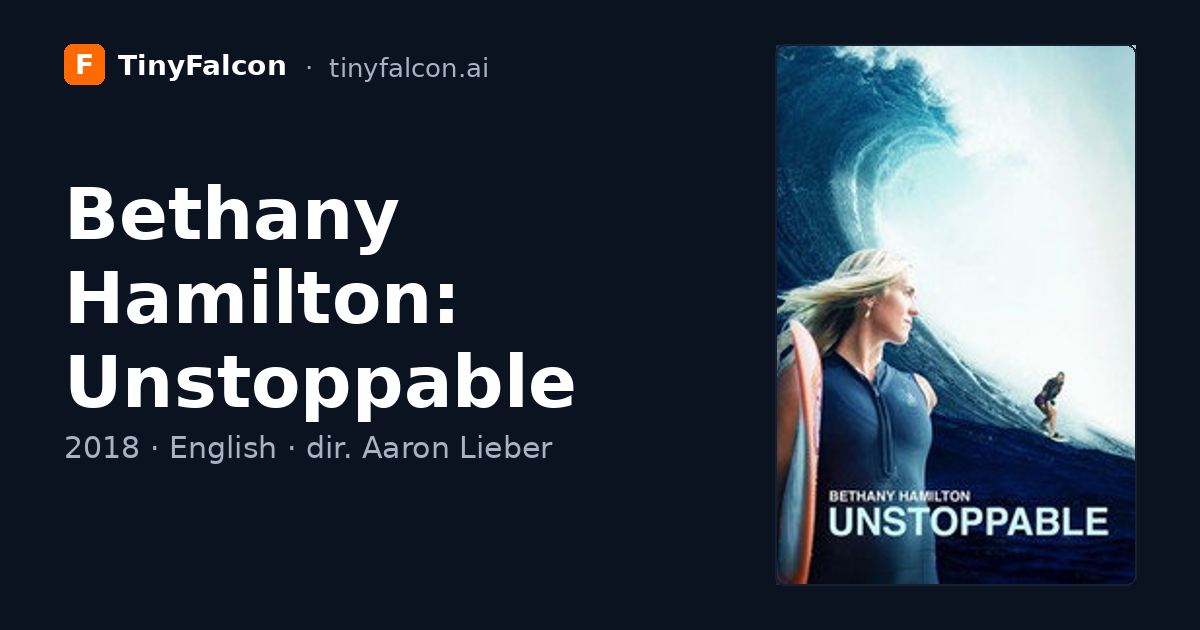 Bethany Hamilton: Unstoppable