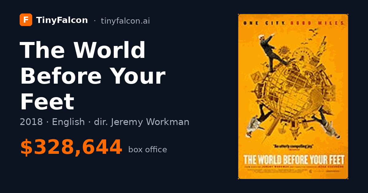 The World Before Your Feet
