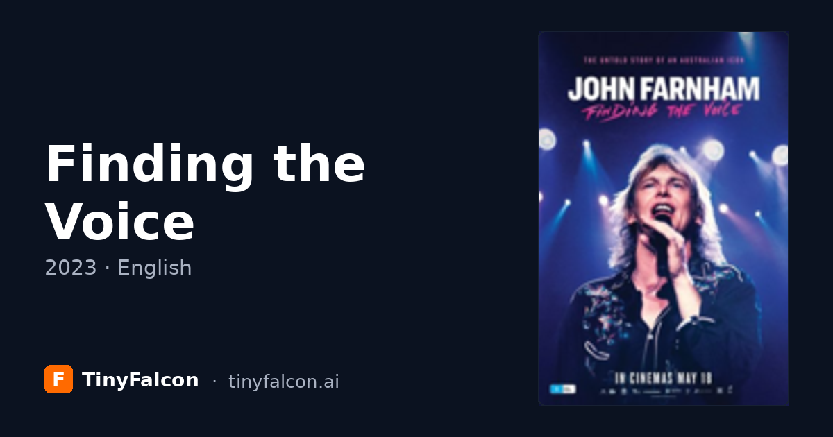 Finding the Voice