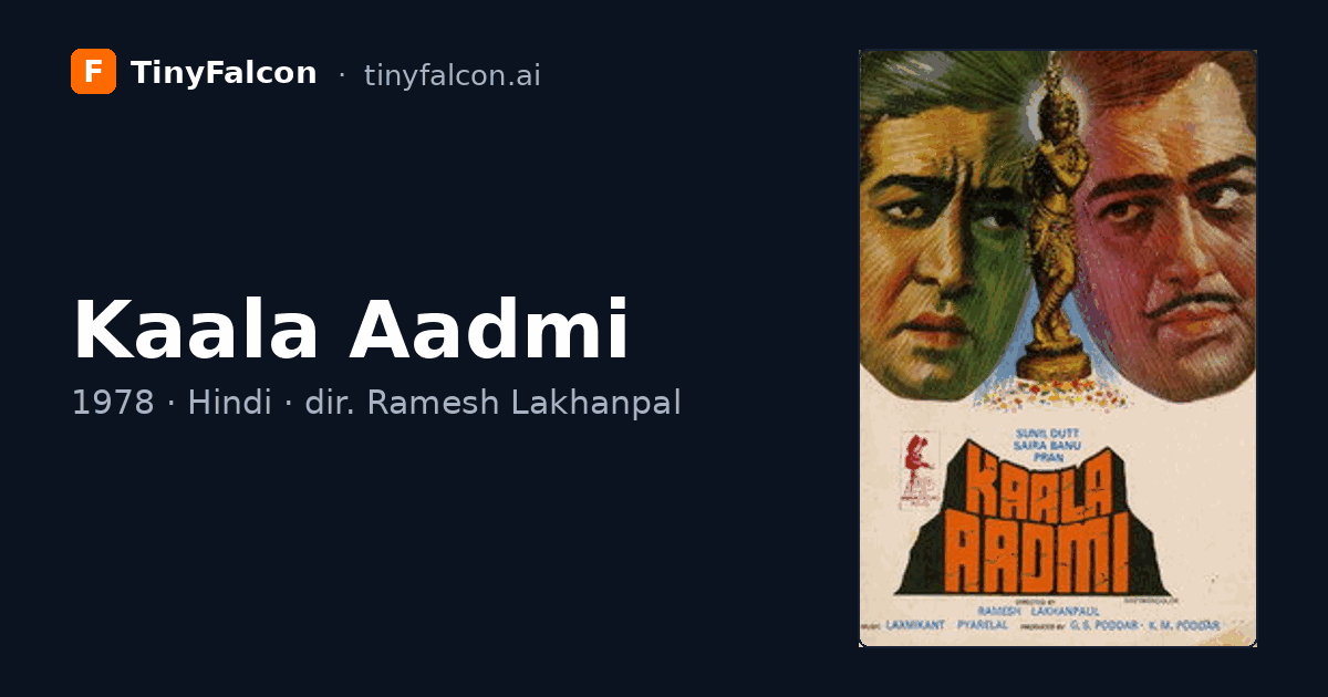 Kaala Aadmi