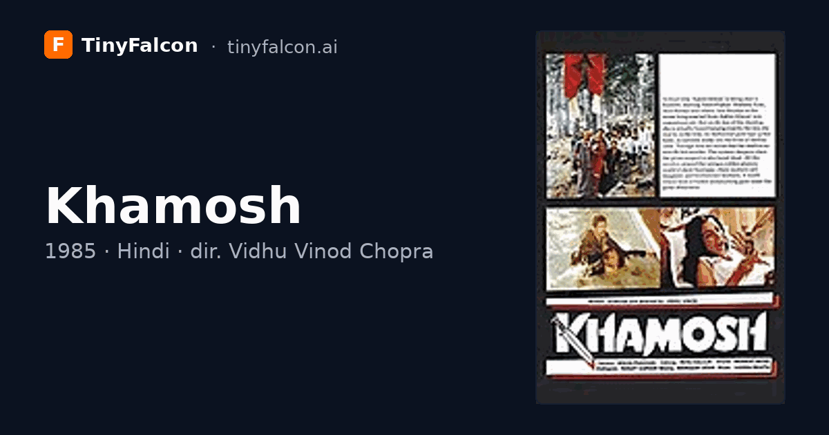 Khamosh