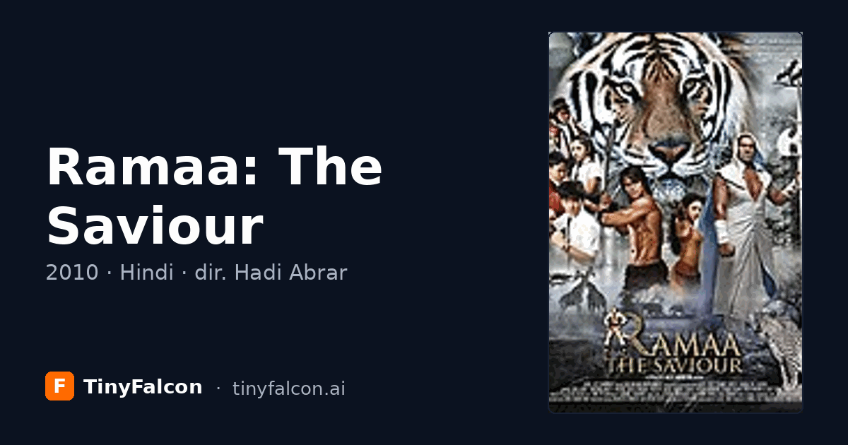 Ramaa: The Saviour
