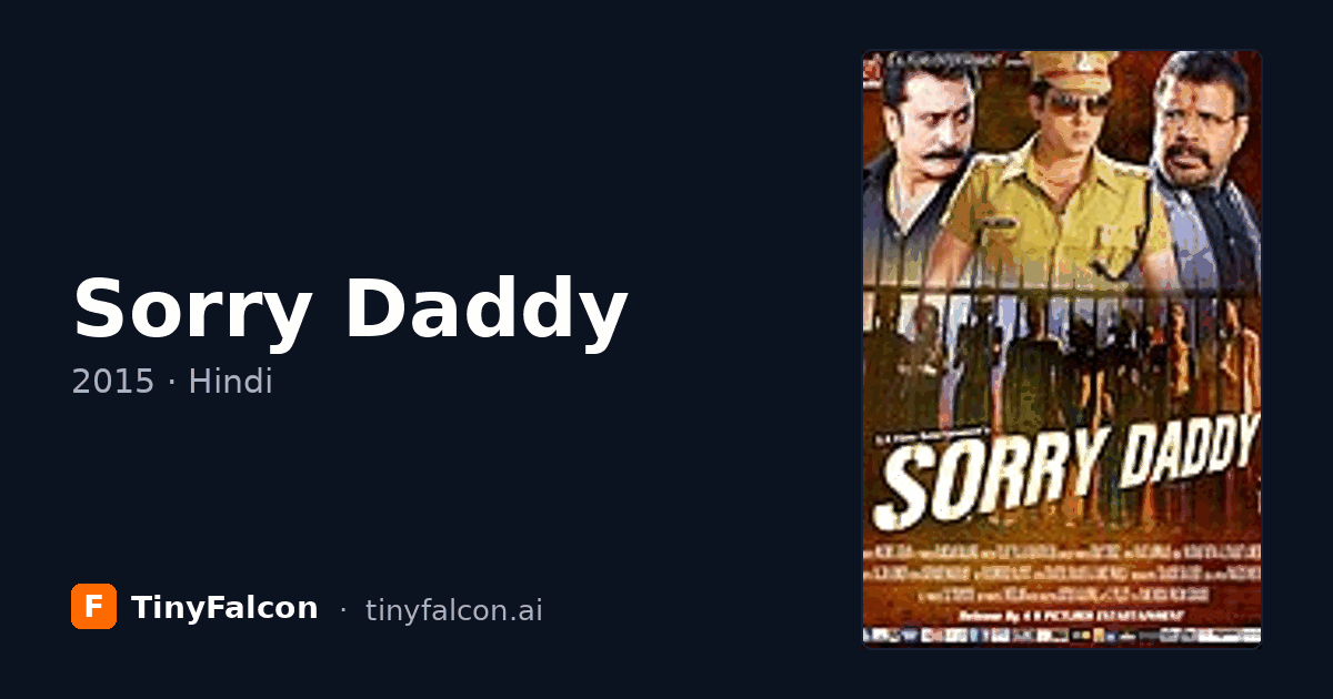 Sorry Daddy
