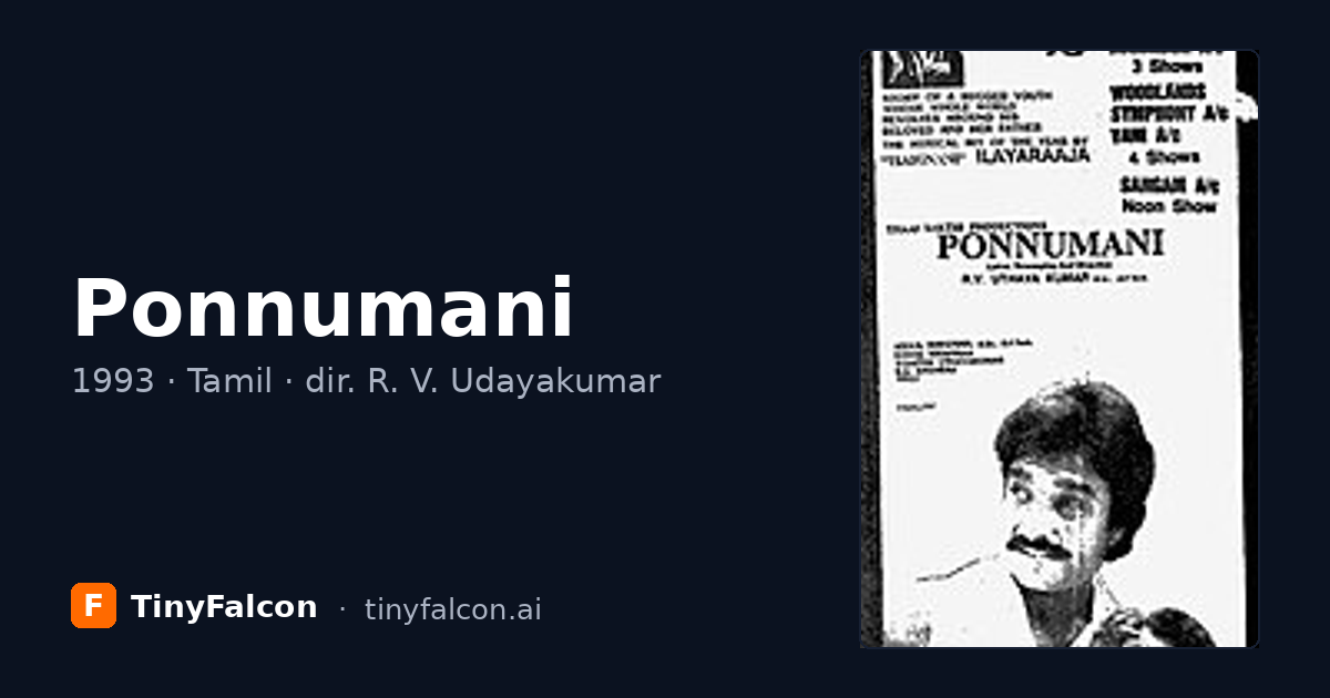 Ponnumani