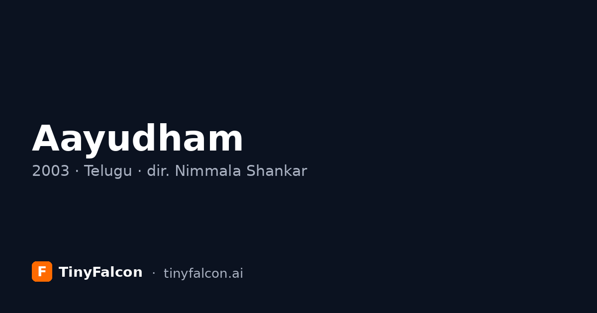 Aayudham