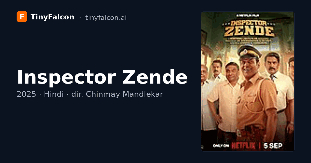 Inspector Zende