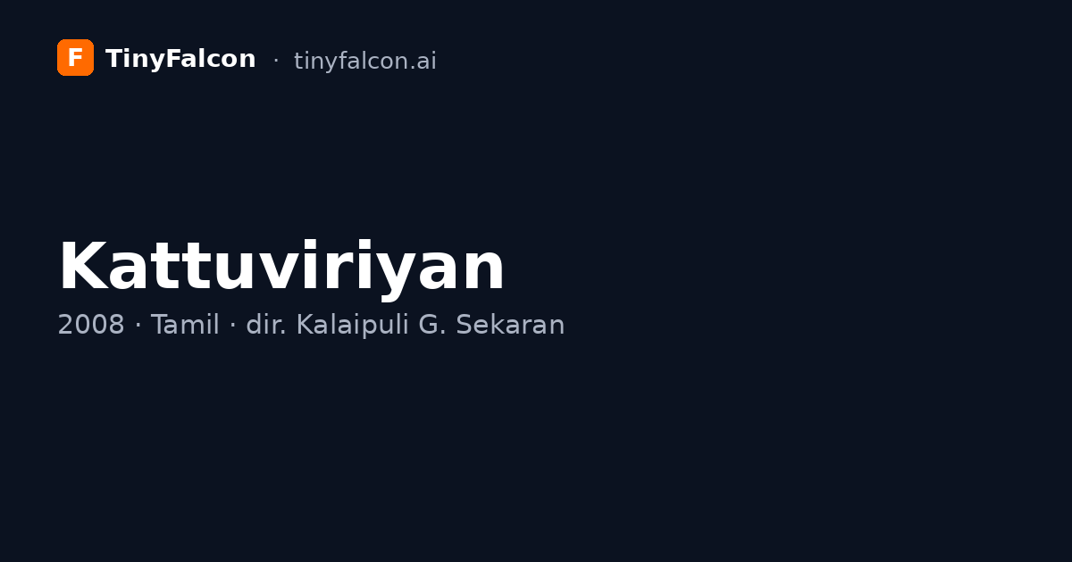 Kattuviriyan
