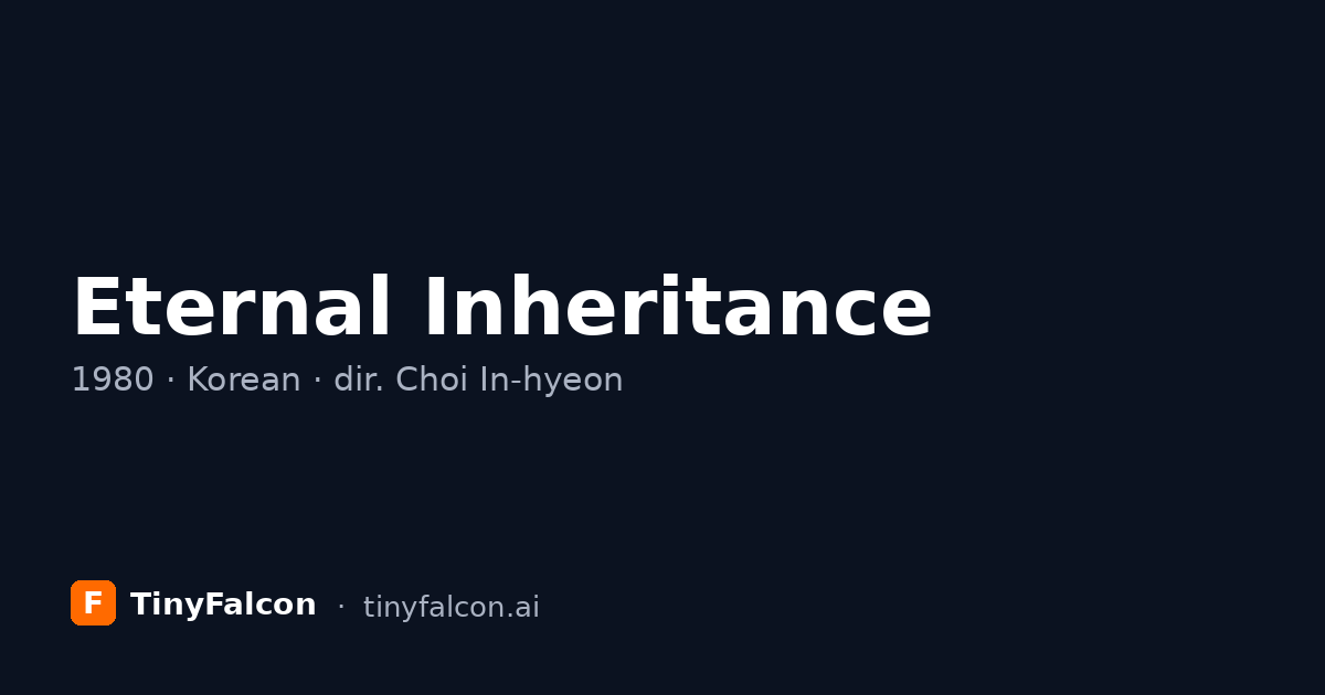 Eternal Inheritance