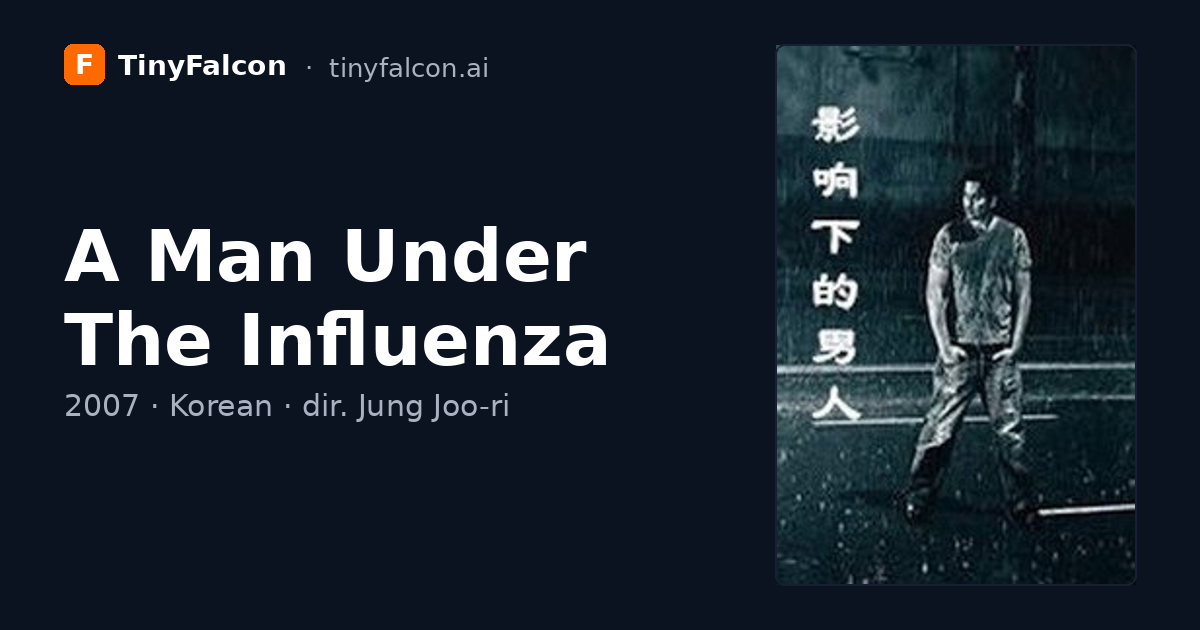 A Man Under The Influenza