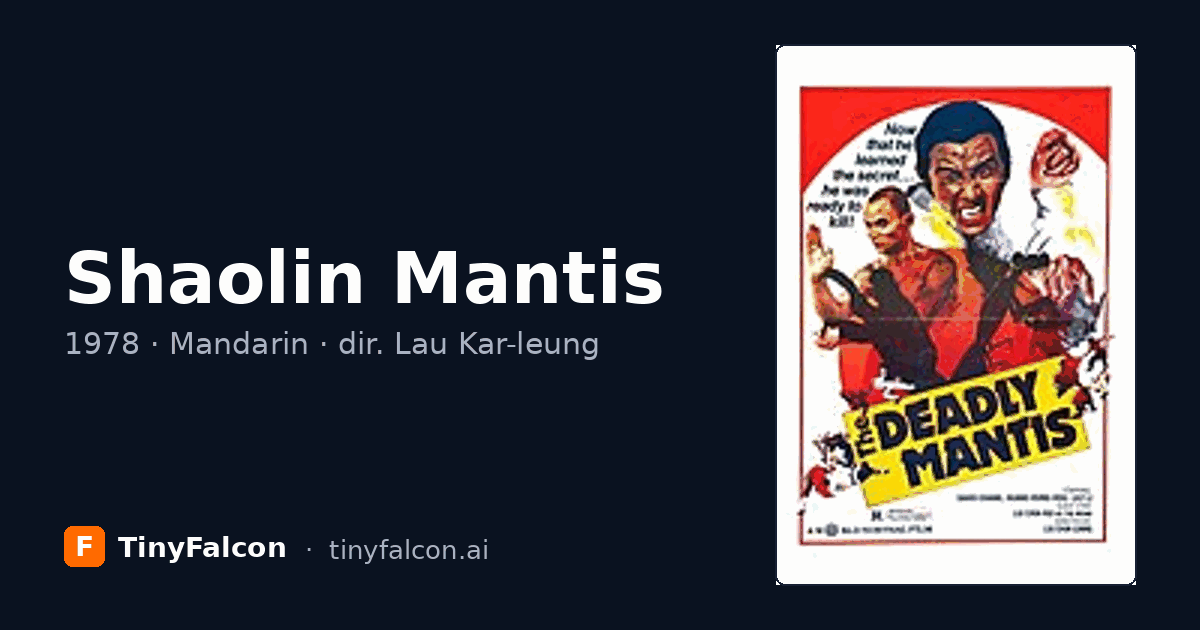 Shaolin Mantis