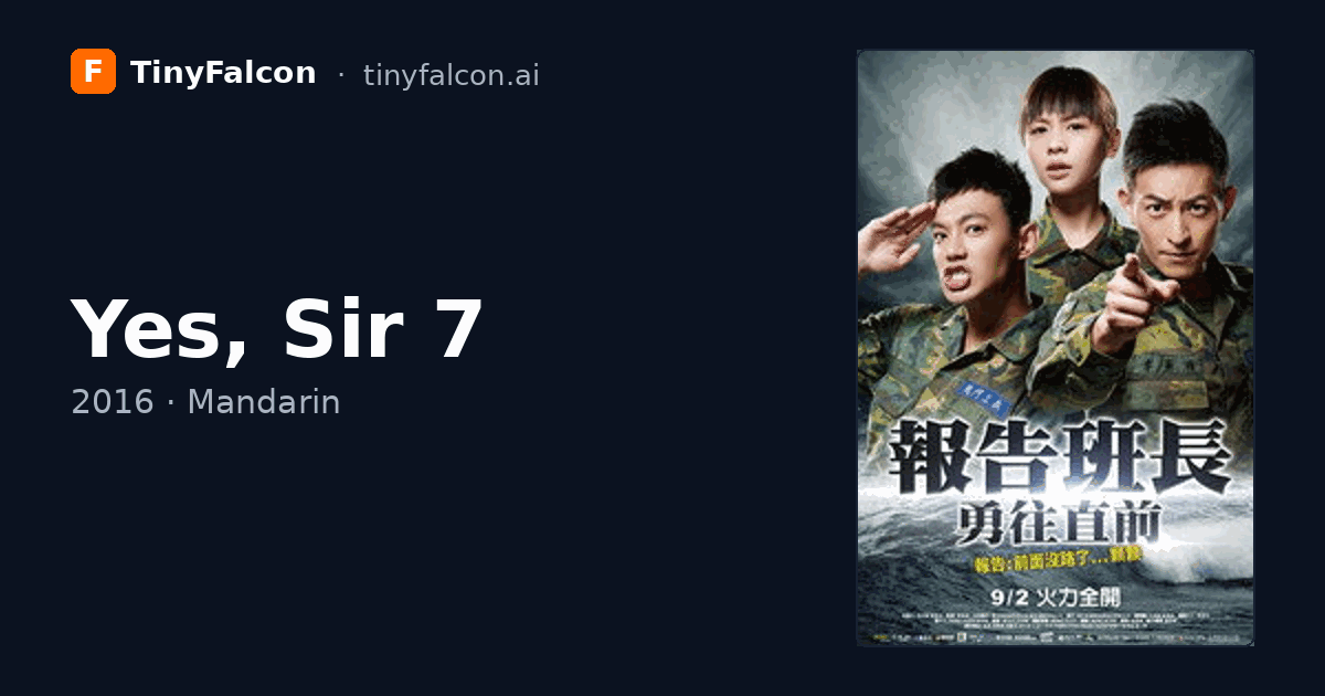 Yes, Sir 7