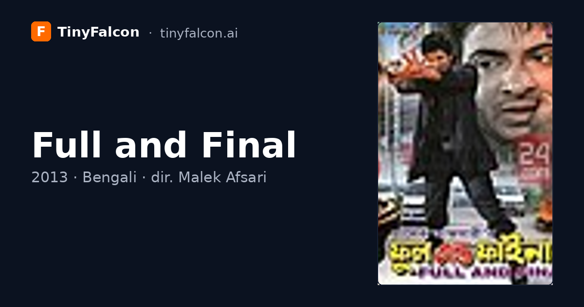 Full and Final