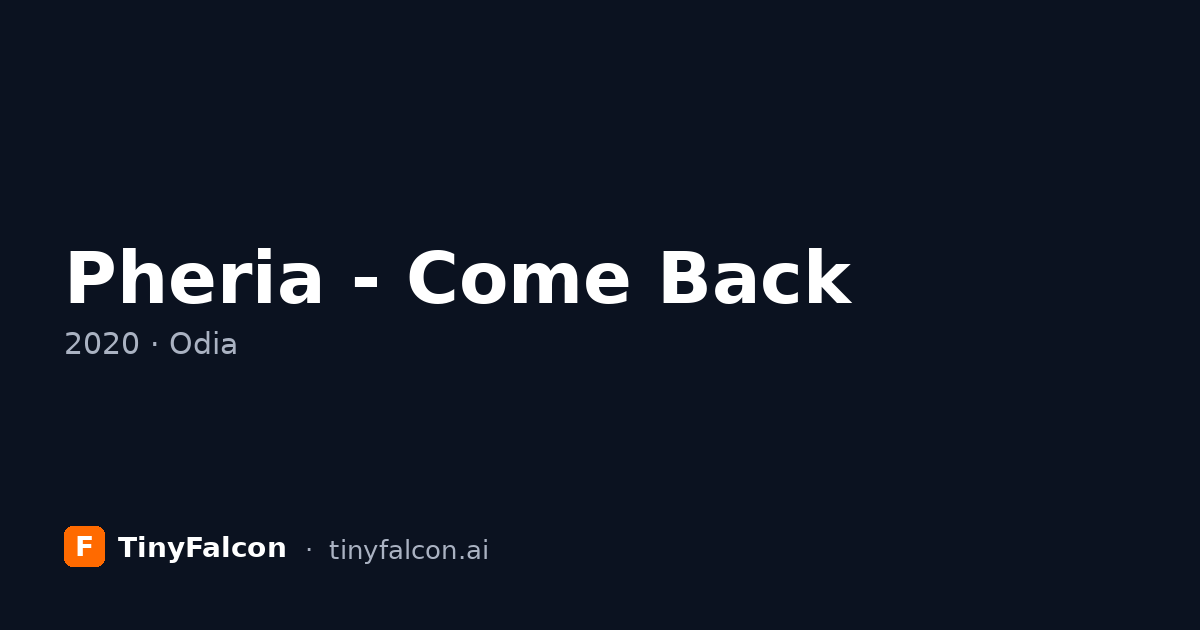 Pheria - Come Back