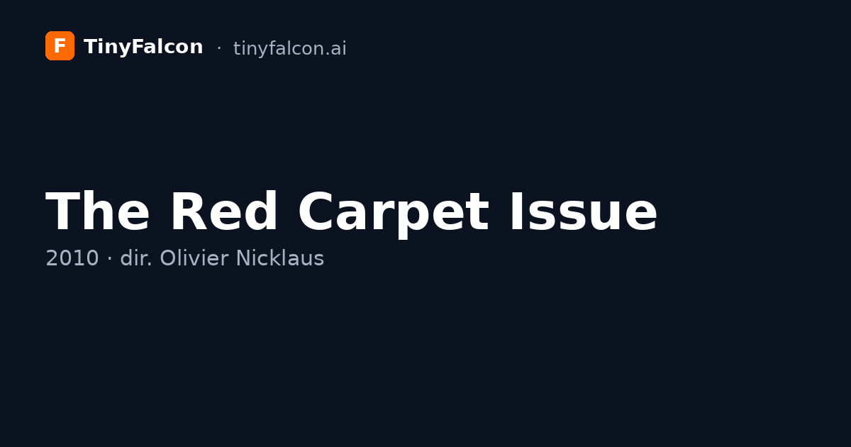 The Red Carpet Issue