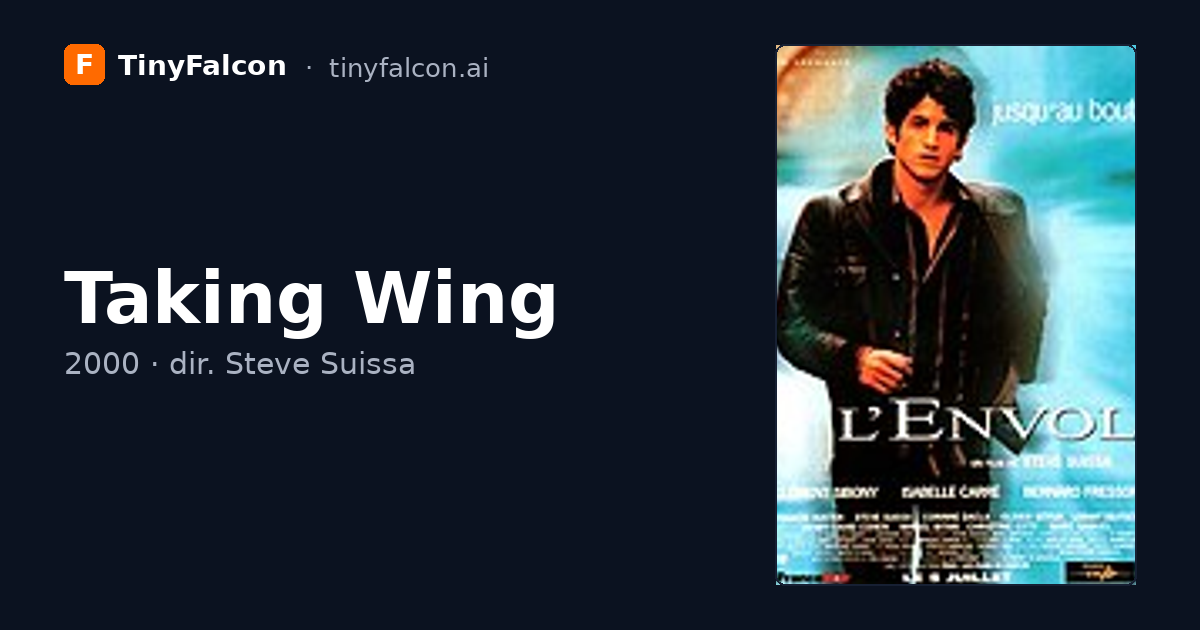 Taking Wing