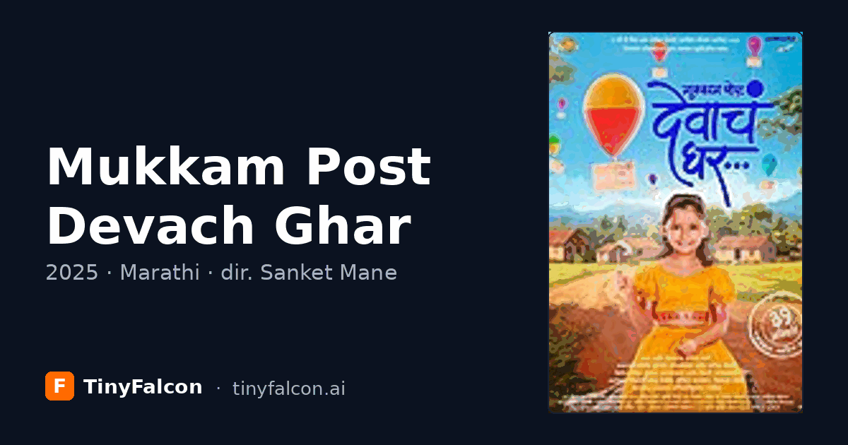 Mukkam Post Devach Ghar