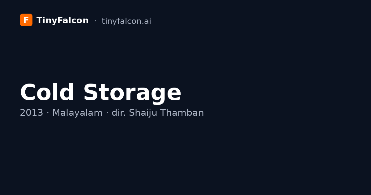 Cold Storage
