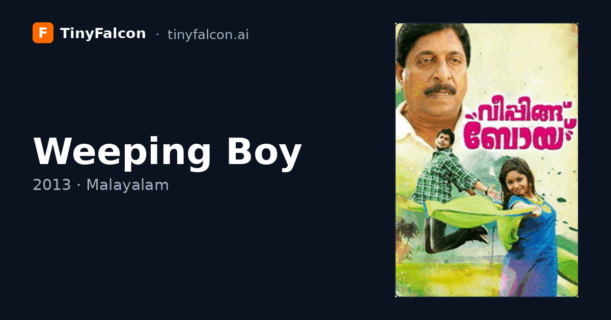 Weeping Boy