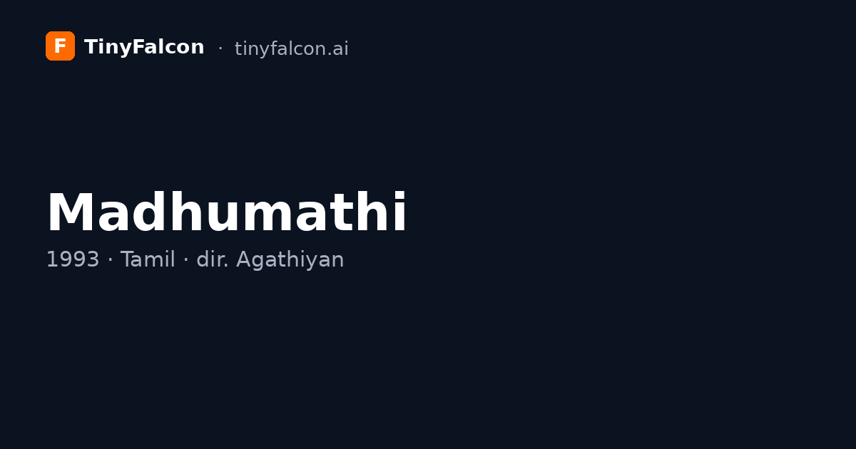 Madhumathi