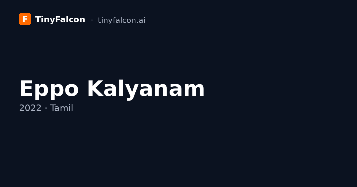Eppo Kalyanam