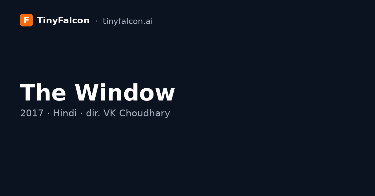 The Window