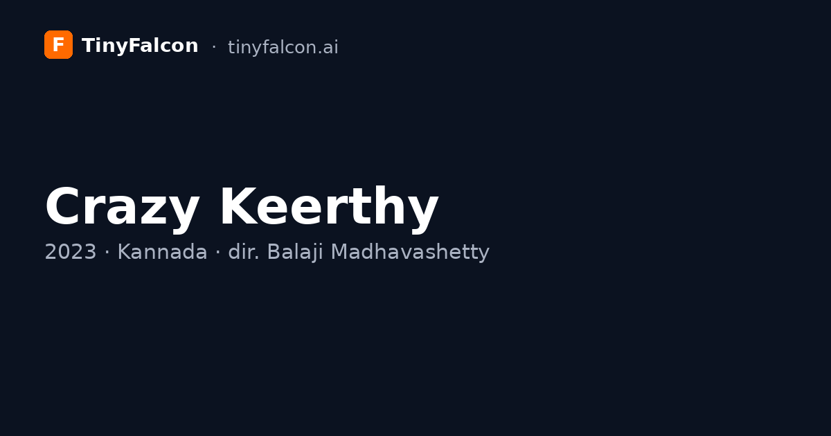 Crazy Keerthy
